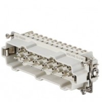 魏德米勒 固定回路插芯 HQ 系列-10A-40A、250V-690V、5-17 针 订货号 1967210000 / HDC HVE 10+2 MT CTH