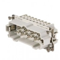 魏德米勒 固定回路插芯 HQ 系列-10A-40A、250V-690V、5-17 针 订货号 1967250000 / HDC HVE 6+2 MT CTH