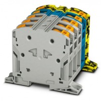菲尼克斯接线端子  PTPOWER 50 P-3L/N/FE-F - 大电流接线端子  物料号：1091229