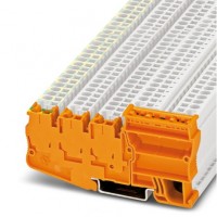 菲尼克斯接线端子  STIO-IN 2,5/4-PE OG - 建筑安装用接地端子  物料号：3209109