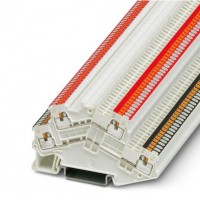 菲尼克斯接线端子  PTTBS 1,5/S WH/U-BK/O-RD - 双层接线端子 物料号：3214662