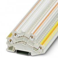 菲尼克斯接线端子  PTTBS 1,5/S WH/U-YE/O-WH - 双层接线端子 物料号：3214661