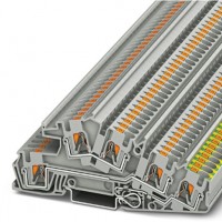 菲尼克斯接线端子  PTI 4-PE/L/L - 建筑安装用接地端子 物料号：3214050