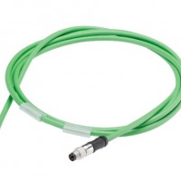 西门子变频器 SIMATIC 总线导线针对 ET 连接 M8,一端预制 有 1个 M8 连接器,4 极 / 6ES7194-2LN10-0AC0