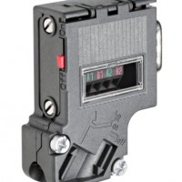 西门子变频器 I/O系统 SIMATIC DP,连接器 最多至 12 MBit/s 带斜向电缆出线 / 6ES7972-0BA42-0XA0