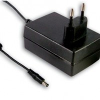 meanwell明纬  18W AC-DC高依赖性绿色医疗型适配器  GSM18E48-P1J