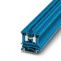 菲尼克斯接线端子  UK 6 N BU - 直通式接线端子  物料号：3004977
