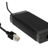 meanwell明纬  360W AC-DC高依赖性绿色工业用适配器  GST360A15-C8P