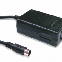 meanwell明纬  25W AC-DC三组输出工业用适配器  GP25A13A-R1B