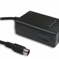 meanwell明纬  25W AC-DC三组输出工业用适配器  GP25B14E-R1B