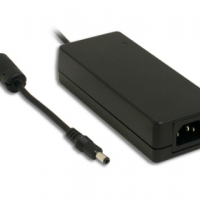 meanwell明纬  90W AC-DC高信赖性绿色医疗型适配器  GSM90A15-P1M