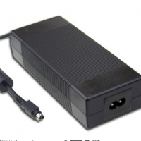 meanwell明纬  220W AC-DC高信赖性绿色医疗型适配器  GSM220B24-R7B