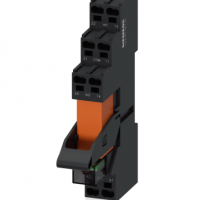 西门子变频器 继电器 SIMATIC 插入式继电器全套设备 24V DC，1 个转换触点，LED 模块 / LZS:RT3D4L24