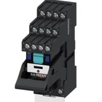 西门子变频器 继电器 SIMATIC 插入式继电器全套设备 24V DC，4 个转换触点，LED 模块 / LZS:PT5B5L24