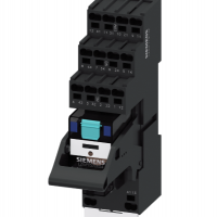 西门子变频器 继电器 SIMATIC 插入式继电器全套设备 24V DC，4 个转换触点，LED 模块 / LZS:PT5D5L24