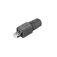 魏德米勒 接插件 RockStar®ModuPlug  工业以太网  订货号  1963180000 /  IE-PS-V04P-RJ45-TH