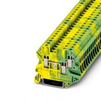菲尼克斯接线端子  UT 4-TWIN-PE - 接地端子  物料号：3044380