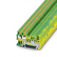 菲尼克斯接线端子  PT 1,5/S-TWIN/1P-PE - 接地端子  物料号：3212374