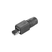 魏德米勒 接插件 RockStar®ModuPlug  工业以太网  订货号  1271240000 / IE-PS-V04P-RJ45-FH-B