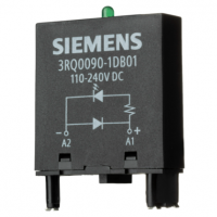 西门子变频器 继电器 SIMATIC 西门子3RQ0浪涌抑制器，二极管110-240V DC，带LED / 3RQ0090-1DB01
