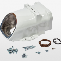 ABB机器人配件               3HNA028075-003            REAR HOUSING, GRAPHITE WHITE