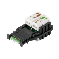 魏德米勒 接插件 RockStar®ModuPlug  工业以太网  订货号  1992920000  / IE-PI-RJ45-FH-A-1.1