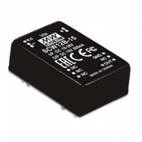 meanwell明纬  12W DC-DC稳压单组输出转换器     SCW12A-12