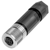 魏德米勒 接插件 RockStar®ModuPlug  工业以太网  订货号   3103370000  / SAIBGP-P-4A-3.5/5.5-M8