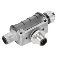 魏德米勒 接插件 RockStar®ModuPlug  工业以太网  订货号   1057940000  / SAI-T-5-M12/M12 B-COD