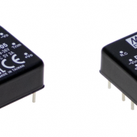 meanwell明纬  15W 1"x1" 封装DC-DC稳压转换器     SKMW15 & DKMW15系列