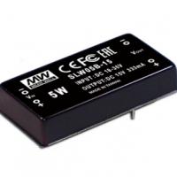 meanwell明纬  5W DC-DC稳压单组输出转换器     SLW05 B-09