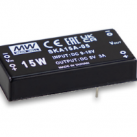 meanwell明纬  9.9~15W DC-DC稳压单组输出转换器     SKA15 B-12