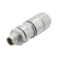魏德米勒 接插件 RockStar®ModuPlug  工业以太网  订货号   2007500000 / IE-PS-M12X-P-AWG22/27FH