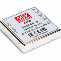 meanwell明纬  40W DC-DC稳压单组输出转换器      SKA40B-05