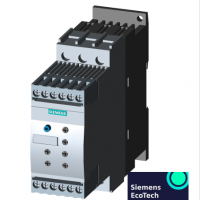 西门子变频器 继电器 SIMATIC 软起动器 S0，38A，18.5kW/400V，40 度，200-480V AC  / 3RW4028-1BB04