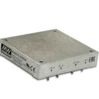 meanwell明纬  75W DC-DC半砖稳压单组输出转换器      MHB75-12S12