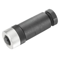 魏德米勒 接插件 RockStar®ModuPlug  圆形接插件  订货号   1924960000  /  SAIBGT-P-12A-6/8-M12
