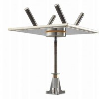 PILLAR楼梯下顶端氟金™的柱子，4801