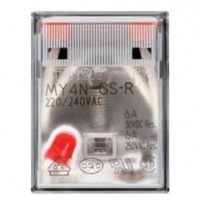 OMRON/欧姆龙MY-GS微型功率继电器， MY4N-GS-R DC6 BY OMZ/C